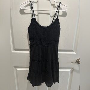 Hollister black dress